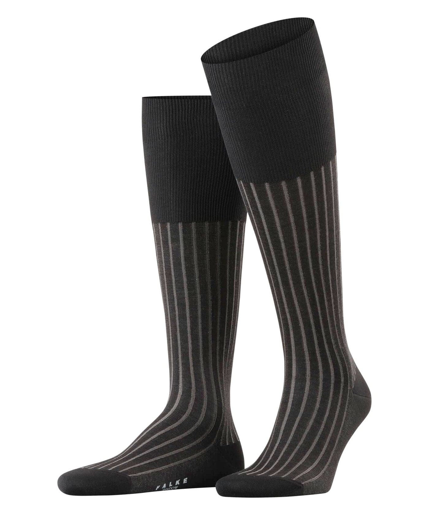 Falke, Mens, Shadow Knee Length, Grey/White, 9.5-10.5