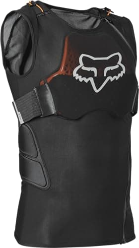 Fox Racing Baseframe Pro D30 Motocross Dirt Bike Vest Chest Guard Black Large