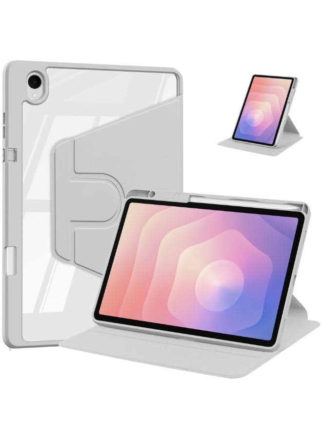 Case for Galaxy Tab S11,11 inch 2025,Premium PU Leather Foldable Stand Smart Auto Sleep Wake with Pencil Holder Protective Cover Case for Galaxy Tab S11