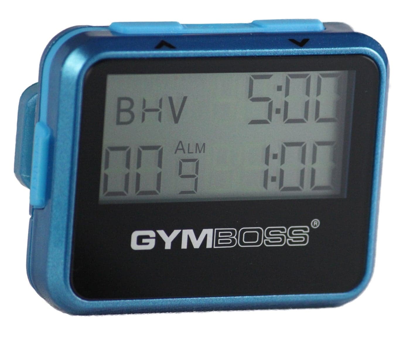 Gymboss Interval Timer and Stopwatch TealBlue Metallic Gloss