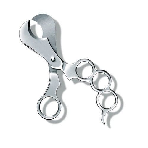 Hula Girl Cigar Cutter Scissor Style Opens Wide Perfect Cut Three Finger #227