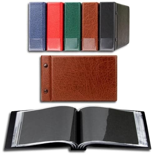 Prophila Small Album for 100 Postcards and Letters up to 190 x 125 mm Brown