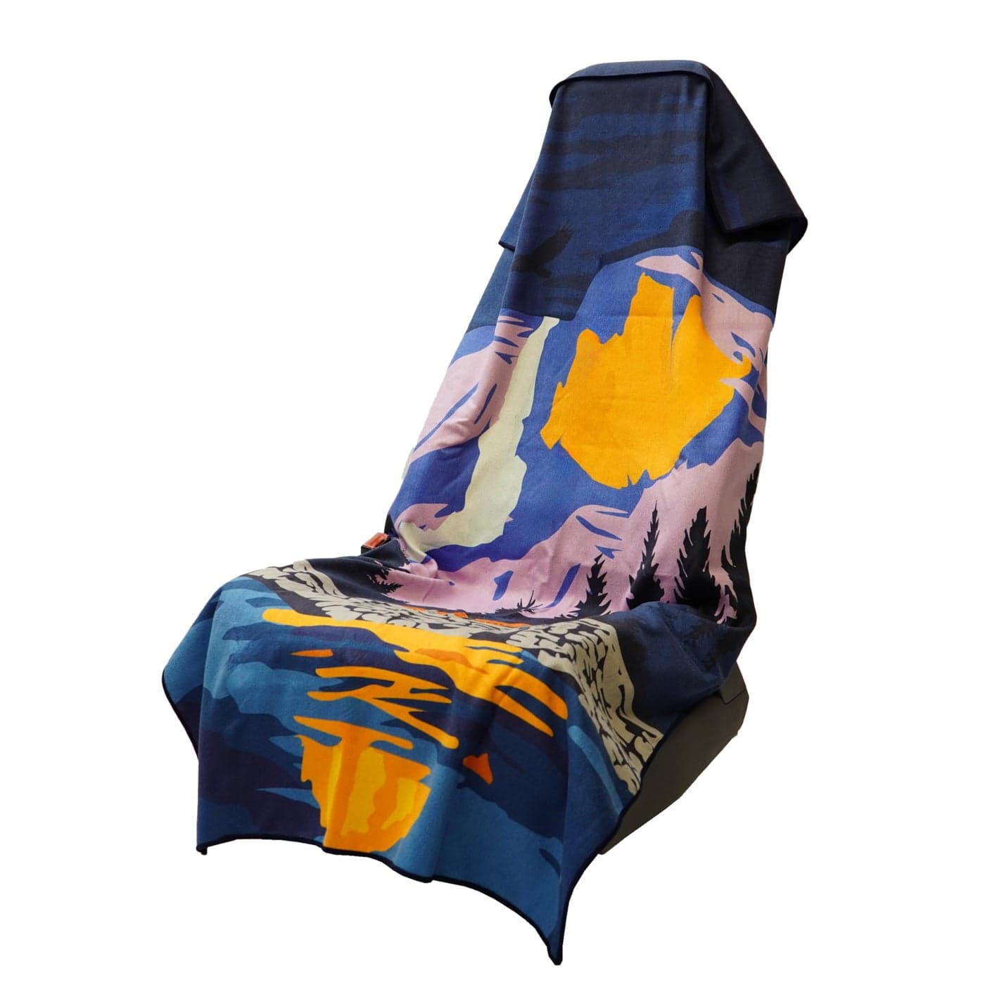 Sprints Athletic Running Towel FullSized Car Seat Cover Performance Microfiber Yosemite