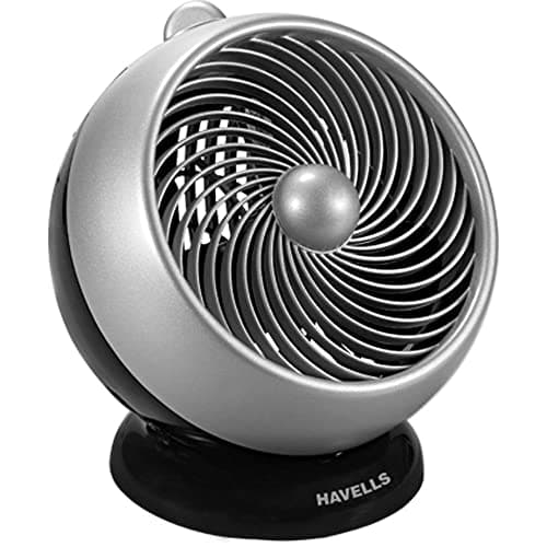 Havells I Cool 175mm Personal Fan (Black/Silver)