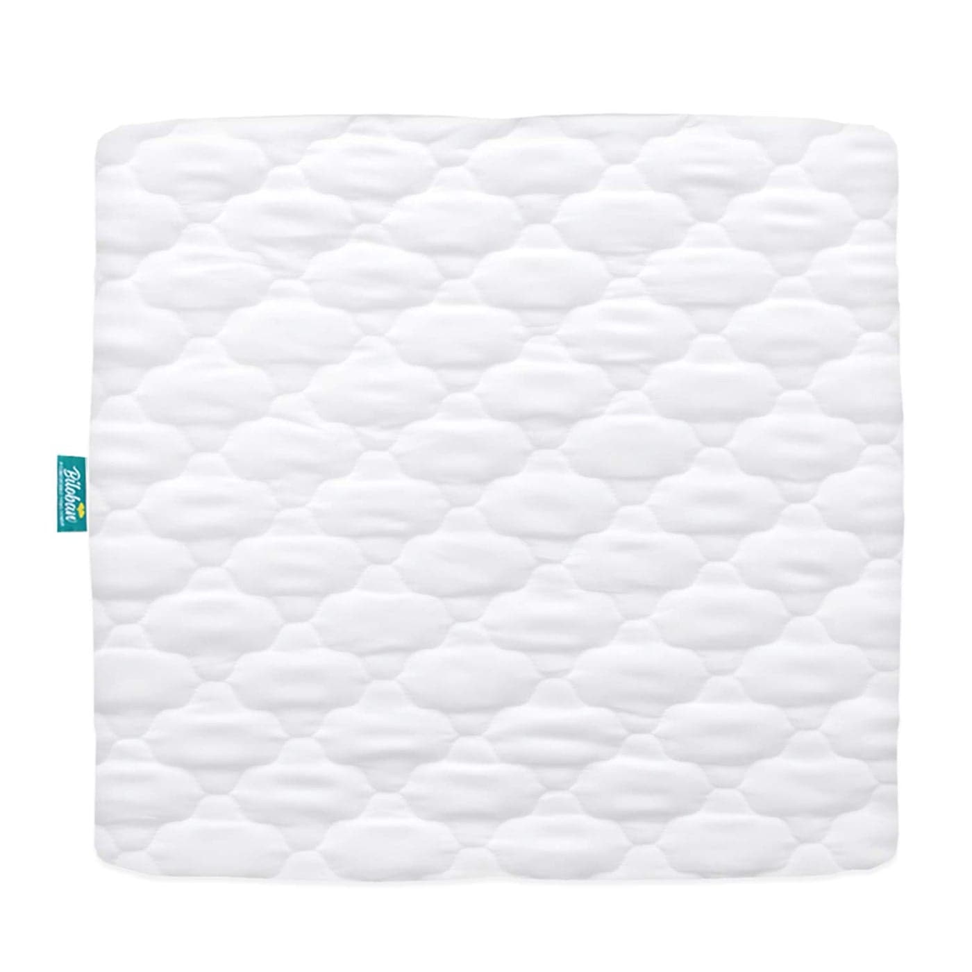 Playard Mattress Cover for Square Play Yard Perfect for New Room2 TotBloc Portable Playard Waterproof Ultra Soft Fitted Playpen Mattress Cover White