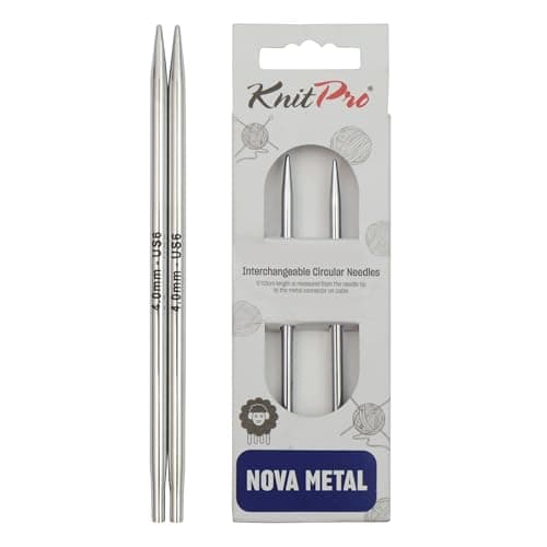 KnitPro Nova Interchangeable Circular Needles 5 13cm US Size 6 4mm