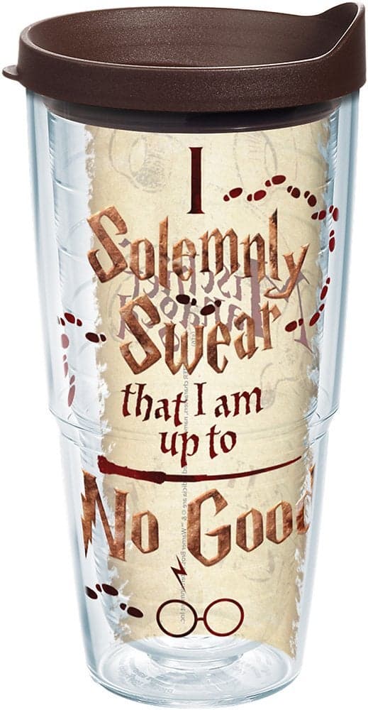 Tervis Made in USA Double Walled Harry Potter I Solemnly Swear Insulated Tumbler Cup Keeps Drinks Cold Hot 24oz Classic