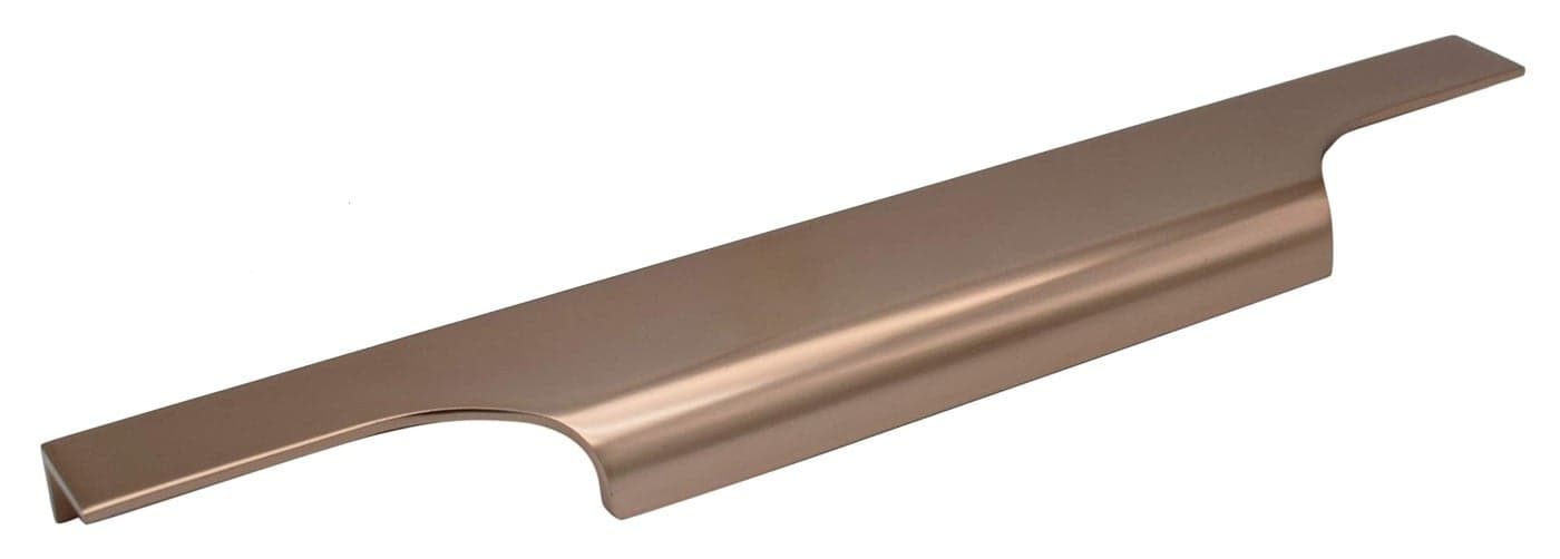 RAB Handle Aluminum Kitchen and Office Drawer/Cabinet/Door/Wardrobe Handle (Code:- Hand F 121, Finish:- Rose Gold, Size:- 12")