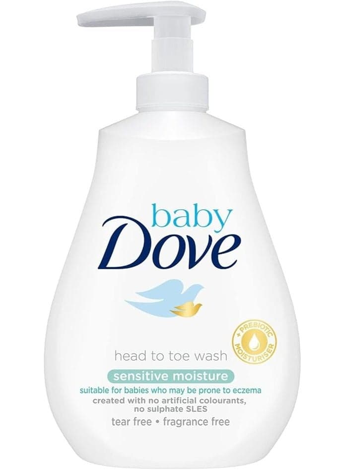 Sensitive Moisture Head to Toe Wash, 400ml