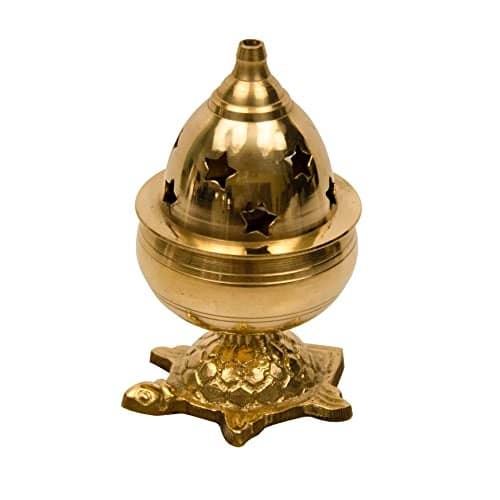 Spillbox Traditional handicrafted Brass Tortoise Diya with Lid|Oil Lamp|Deepak|Vastu|Deep with Lid|Kuber Diya with Tortoise|Pooja Diya|Puja Kuber Deep – Kachua Goblet