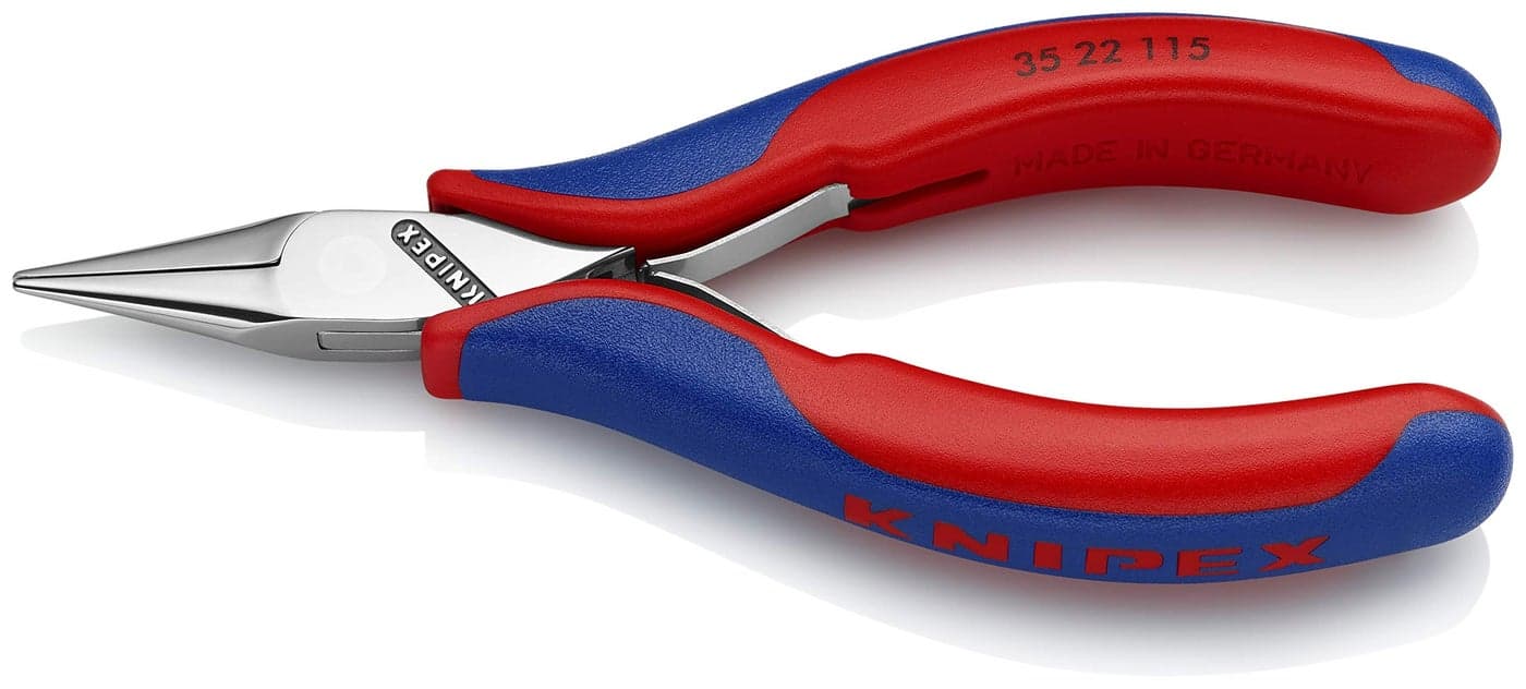 KNIPEX Electronics Pliers-Half Round Tips, 4.5