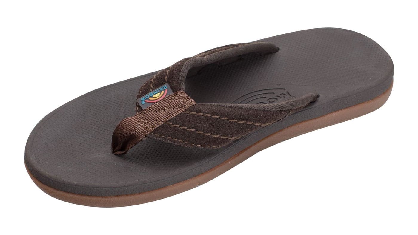 Rainbow Sandals Mens East Cape Molded Rubber Sandal Dark Brown Mens 12 DM US