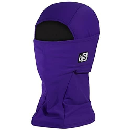 BLACKSTRAP Expedition Hood Balaclava Face Mask – Dual Layer Cold Weather Gear for Men & Women, Headwear That's Breathable, Moisture-Wicking, and Helmet-Compatible, One Size (Deep Purple)
