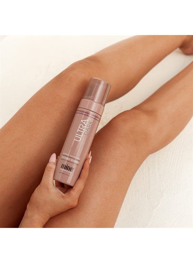 MineTan Self Tanners Best Sellers Bundle, Ultra Dark Forever Bronze Kit - Includes Ultra Dark Self Tanner Mousse, Invisible Color Tanning Lotion + Self Tanning Mitt, No Orange Tones or Fake Tan Smell