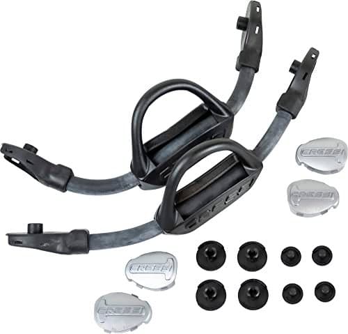Cressi EBS Fin Strap ReactionFrog Plus Black Short Fit XSS SM
