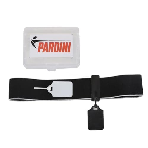 Pardini Shooting Headband for Sports and Archery with ISSF Standard and Storage Case (With 2 Flipable Blinds)(Black)