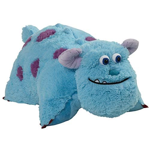 Pillow Pets 16 inch Monsters Inc Sulley Stuffed Animal Disney Monsters University Plush Toy Gift for Kids