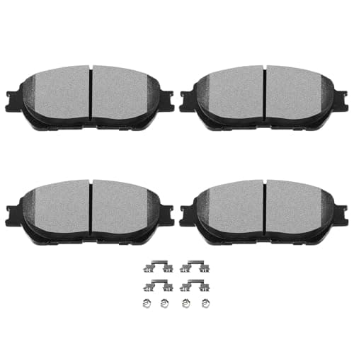 SCITOO D906 Front Semi-Metallic Brake Pads Sets Fit For Lexus ES300 / ES330,For Toyota Avalon/Camry,For Toyota Sienna 2004-2010,For Toyota Solara 2004-2008,For Toyota Tacoma 2005-2015
