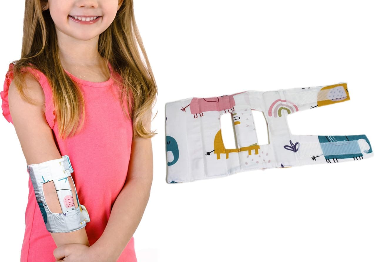 GZFQJJ Prevention of face scratching thumbsucking habits pulling on IV lines Child elbow immobilizers splints and arm restraints Infant child to prevent handtoface habits Medium