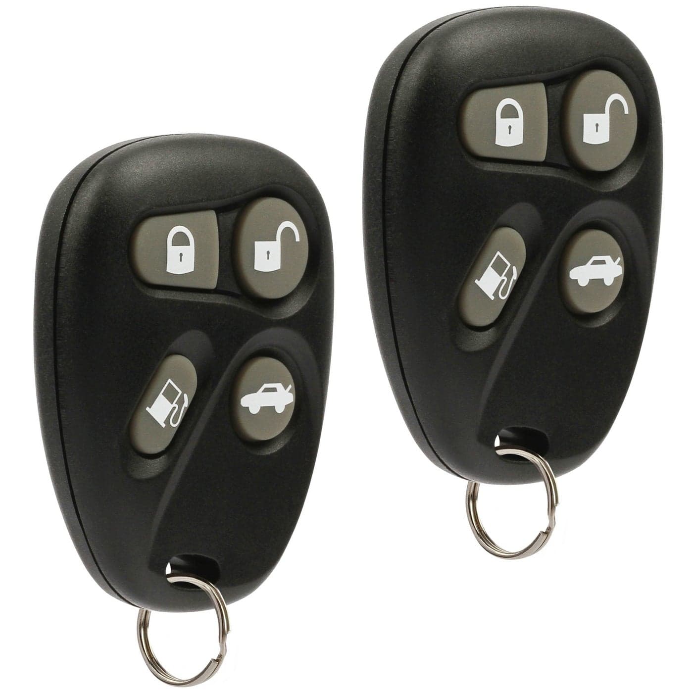 Car Key Fob Keyless Entry Remote fits 1998 1999 2000 Cadillac Deville Eldorado Seville KOBUT1BT 25656444 Set of 2