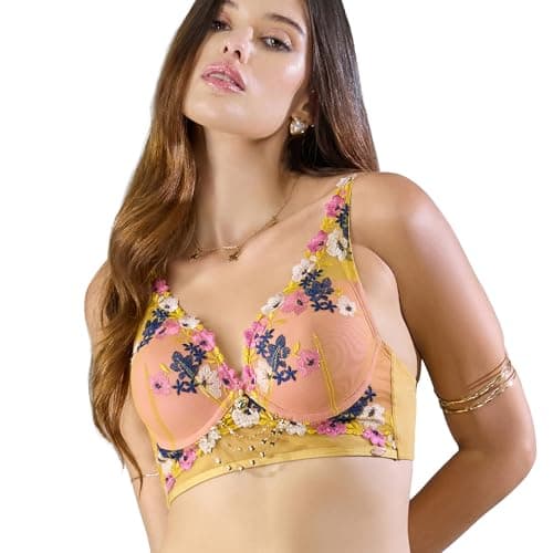 Enamor × Papa Don’t Preach - Moonlit Mischief Padded Wired Plunge Longline Pushup Bra DB03