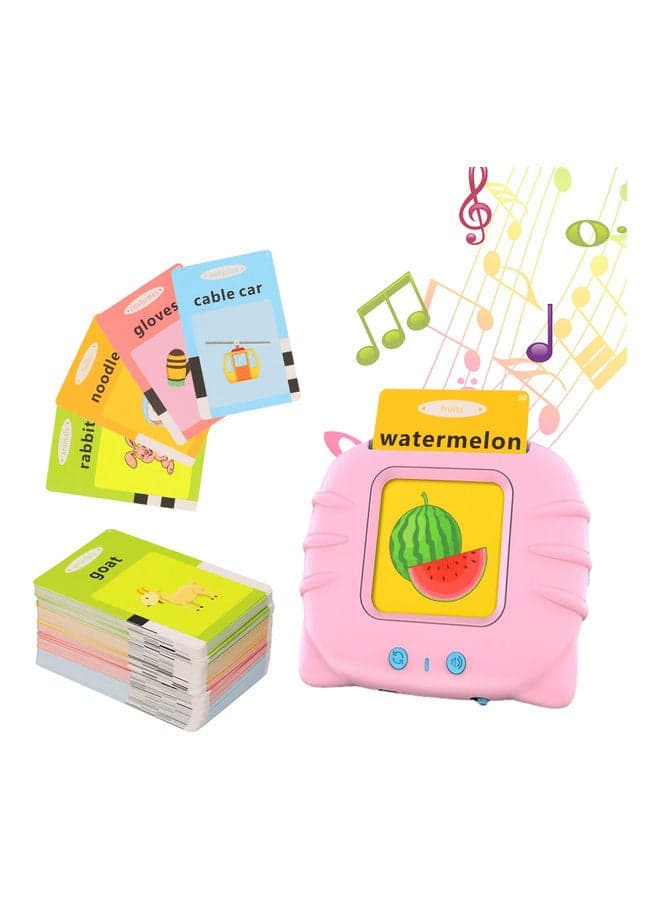 Talking Flash Cards for Toddlers, Montessori Language Learning with 224 Words, Sight Words Talking Flash Cards ,Educational Playthings