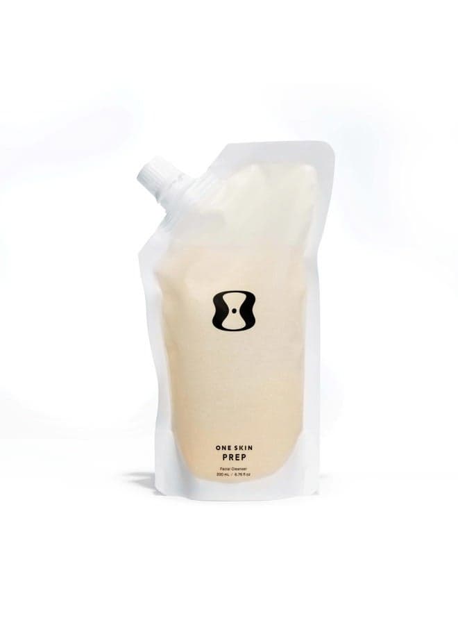 oneskin PREP Facial Cleanser Refill Pouch, 200 mL