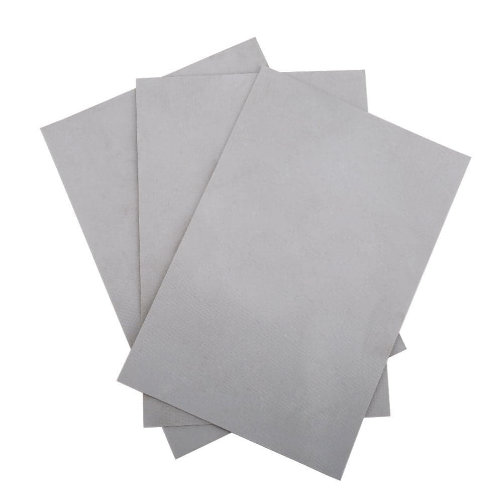 Dilwe Inflatable Boat Repair Patch, 3 pcs Quality PVC Repair Patches Repair Tool for Inflatable Boat Kayak Canoe Waters Toy (Grey)