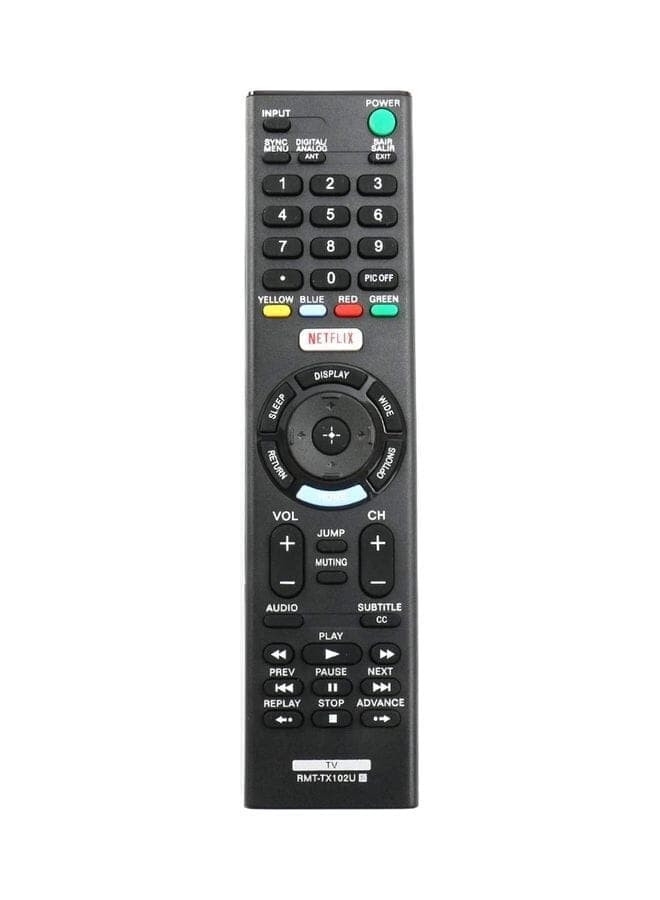 Universal Remote Control For Sony Bravia Lcd Led And Hd Tv Black
