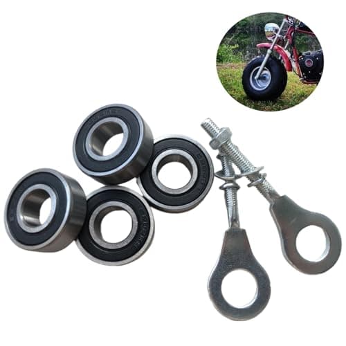 WASYDY Front Rear Mini Bike Wheel Bearing 6202RS Bearing Kit for Coleman CT200U CT200UEX BT200X Baja Warrior MB165 MB200 Massimo Hensim 196cc 65hp MotorColeman Mini Bike Go Kart Parts