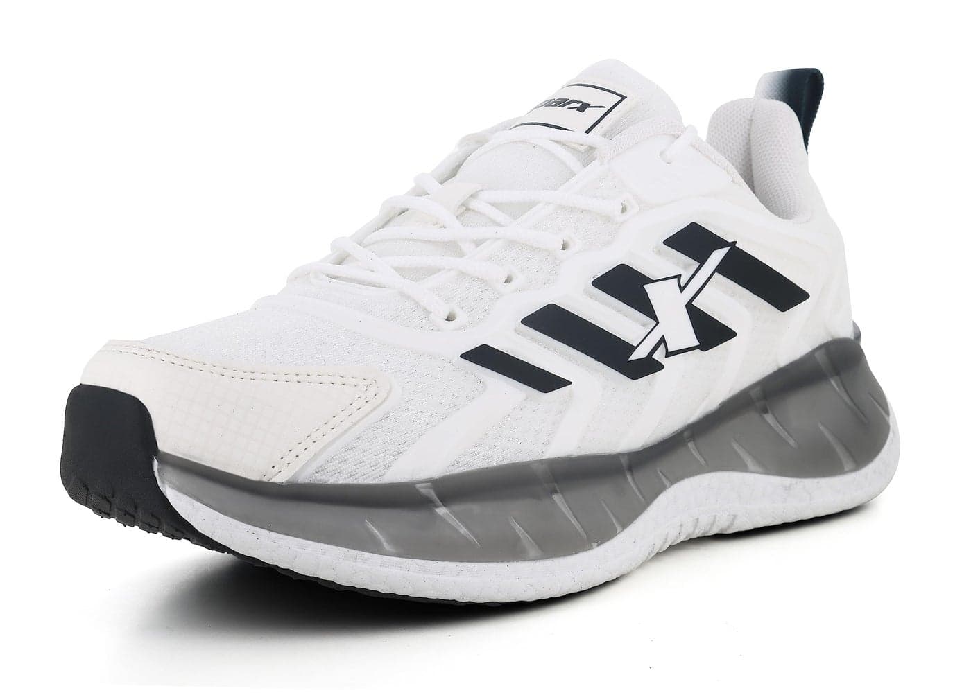 SPARX Men's Shoes, White Black, 10UK,SX0801GWHBK0010