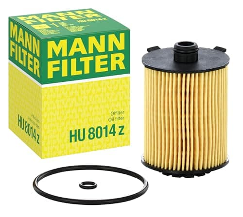 Mann Filter HU 8014 z Cartridge Oil Filter Replacement Compatible With Volvo S60 S90 V60 V60 Cross Country V90 V90 Cross Country XC40 XC60 XC90