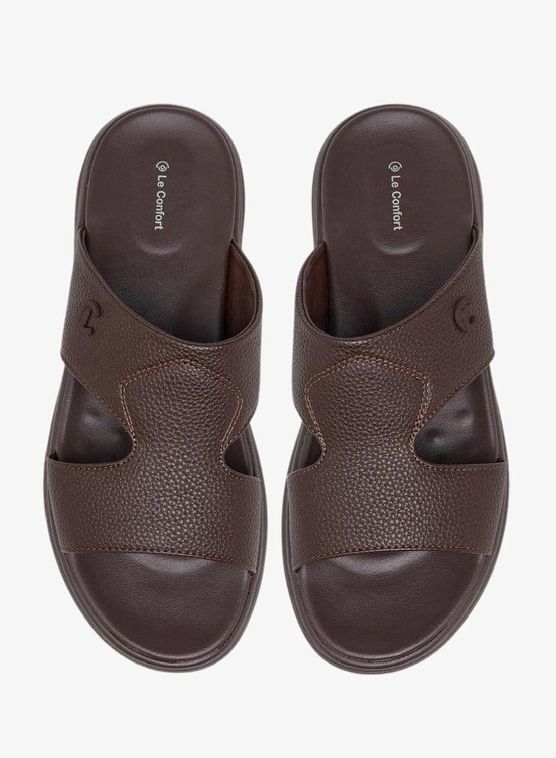 Men Cutout Detail Slip-On Comfort Sandals