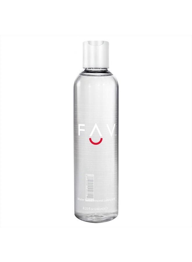 Water Based Luxury Personal Lubricant, Natural Feeling Lube for Women Men and Couples, Toy Friendly, Condom Safe, 8.25 Fl Oz