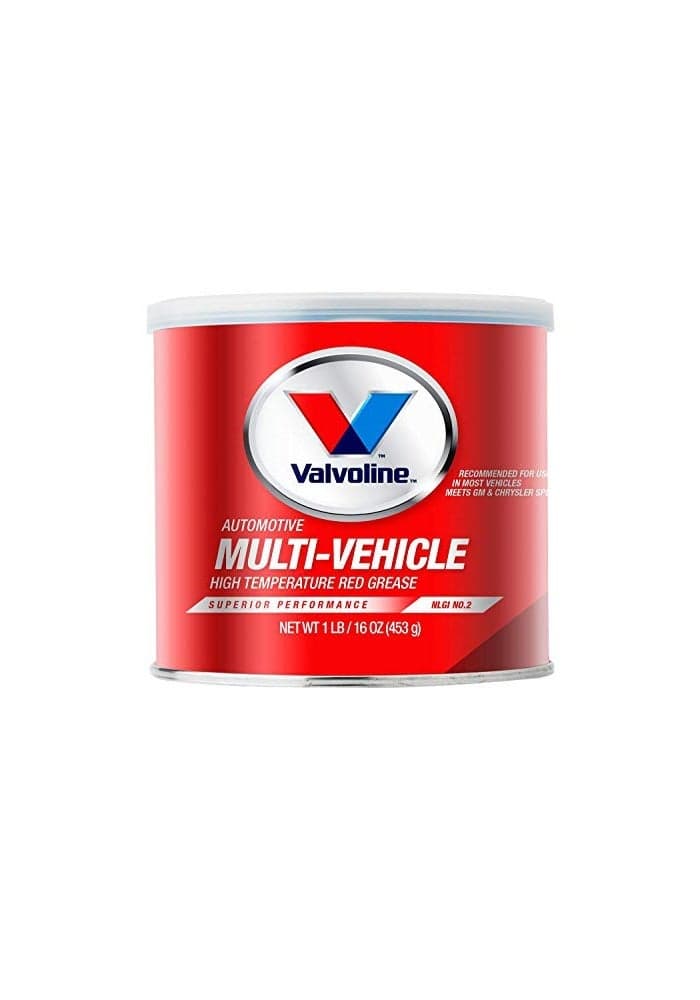 Valvoline VV614 MultiVehicle High Temperature Red Grease 1 LB Tub