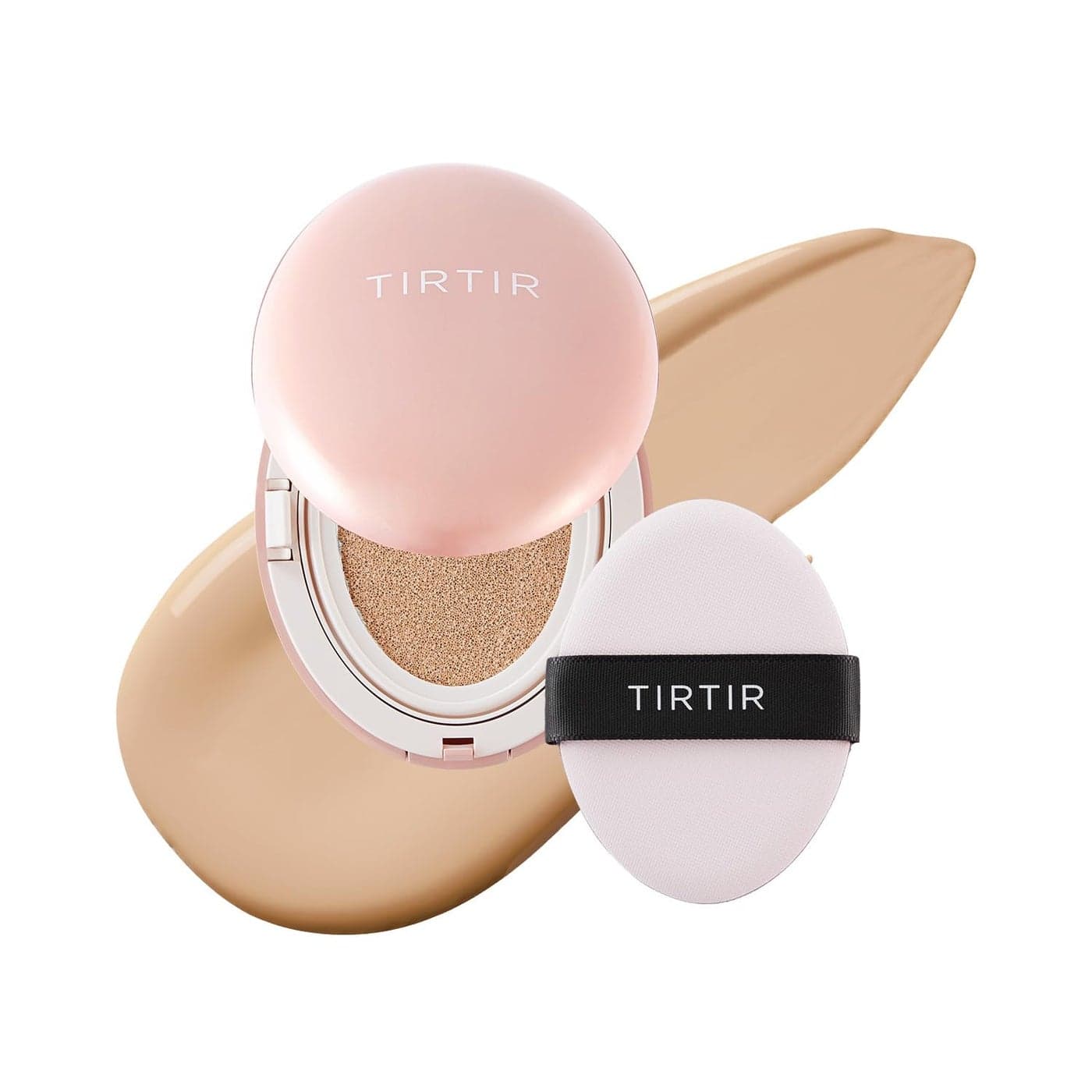 Mini Size TIRTIR All Cover Pink Cushion Korean Cushion Foundation 23N Sand 015 Fl Oz