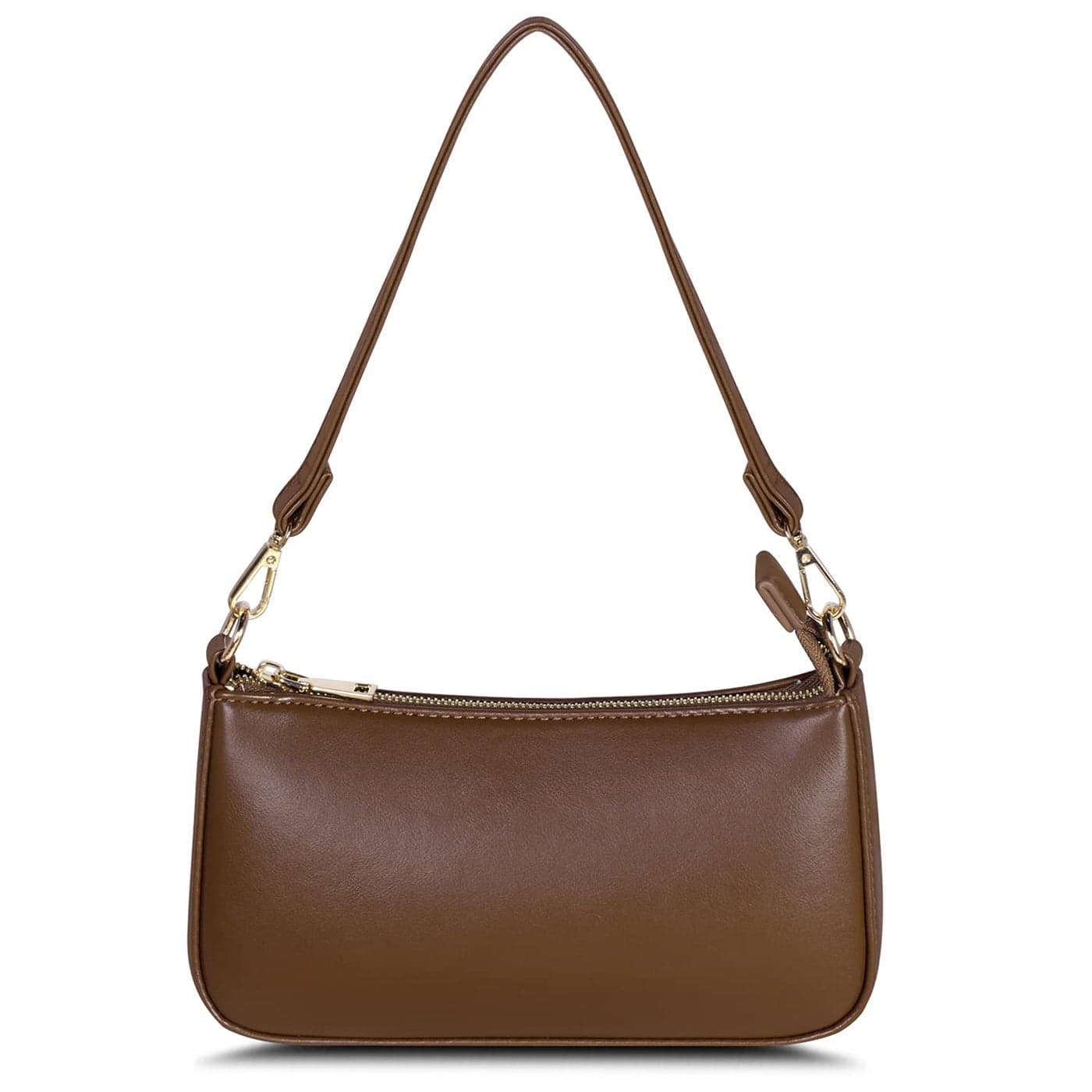 NIUEIMEE ZHOU Shoulder Bag for Women Retro Vegan Leather Classic Clutch Tote HandBags Purses with Zipper Closure