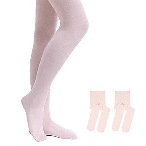 Stelle Girls' Ultra Soft Pro Dance Tight/Ballet Footed Tight(Toddler/Little Kid/Big Kid),2BP,L