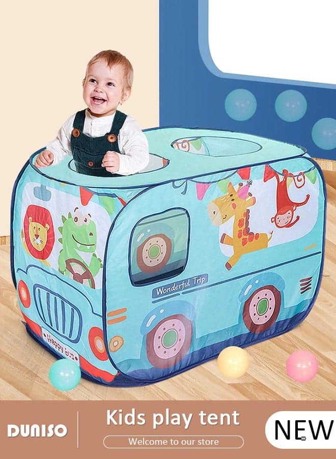 Kids Pop Up Play Tent,Foldable Indoor and Outdoor Playhouse for Toddlers, Boys and Girls,Easy to Set up and Stow Away Birthday Toy, Ideal Gift in Holiday & Birthday