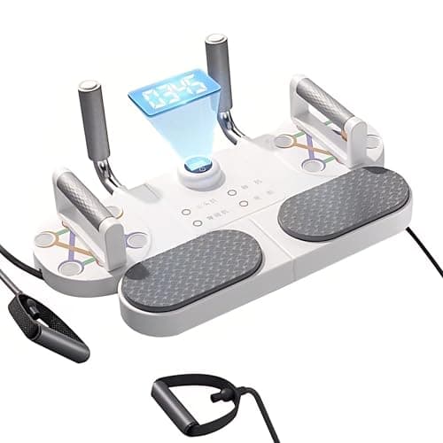 DASNDAS Ab Machine for Home Gym | Adjustable Ab Trainer with 3 Resistance Levels & Automatic Rebound | Sit Up Exercise Equipment for Core, Stomach & Abs Workout | Full Body Fitness Trainer