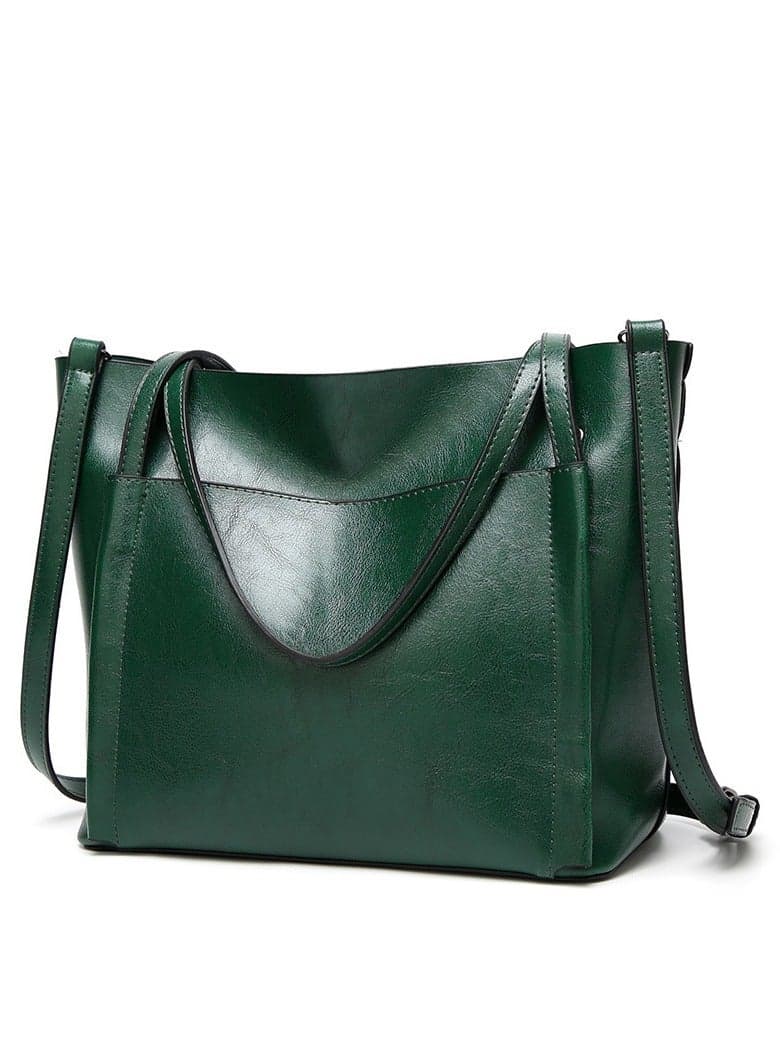 Women Leather HandBag Shoulder Bag Popular Women Messenger Bag Casual Soft Faux Leather Shoulder Bag Tote PU Leather Shoulder Bag, Big Capacity Handbag