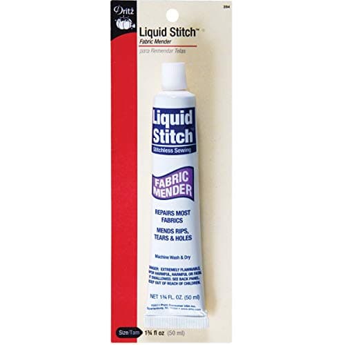 Dritz Liquid Stitch Fabric Mender, 1.69-Fluid Ounce, Clear