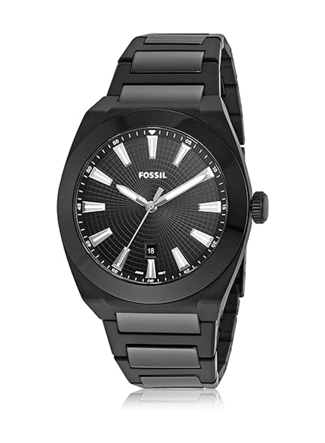 Men Analog Round Shape Ceramic Wrist Watch CE5028 - 42 Mm