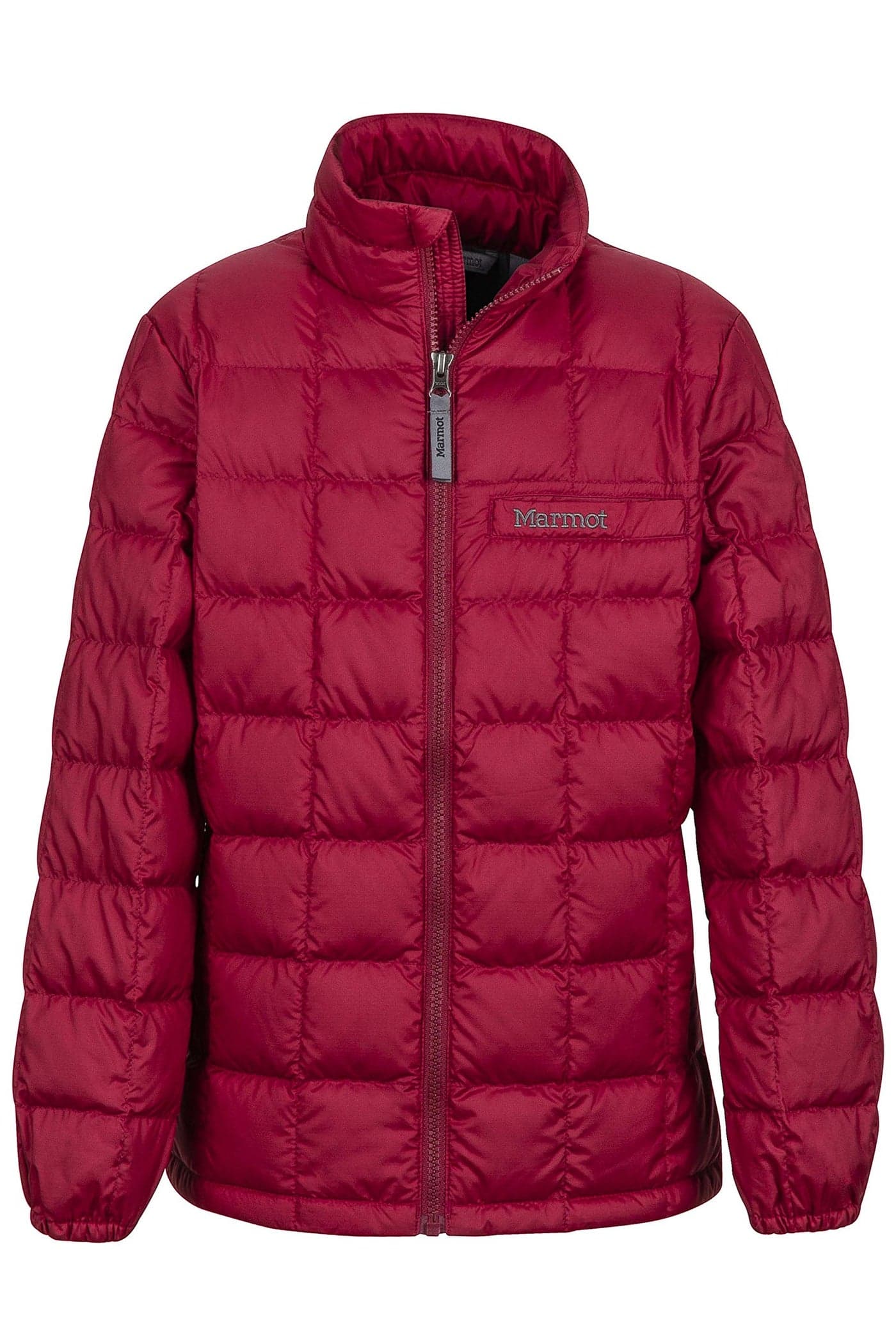 Marmot Ajax Boys' Down Puffer Jacket, Fill Power 600, Brick, Large