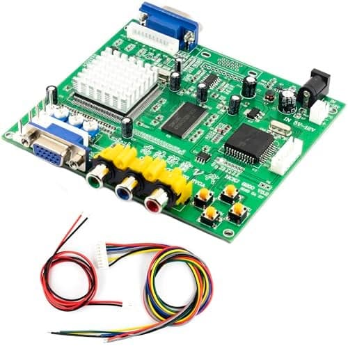 yddmyo for GBS8200 Arcade Game Video Converter Board CGAEGAYUVRGB to VGA Output Module 1 Channel GBS8200 Monitor LCD HD CRT Latest Version