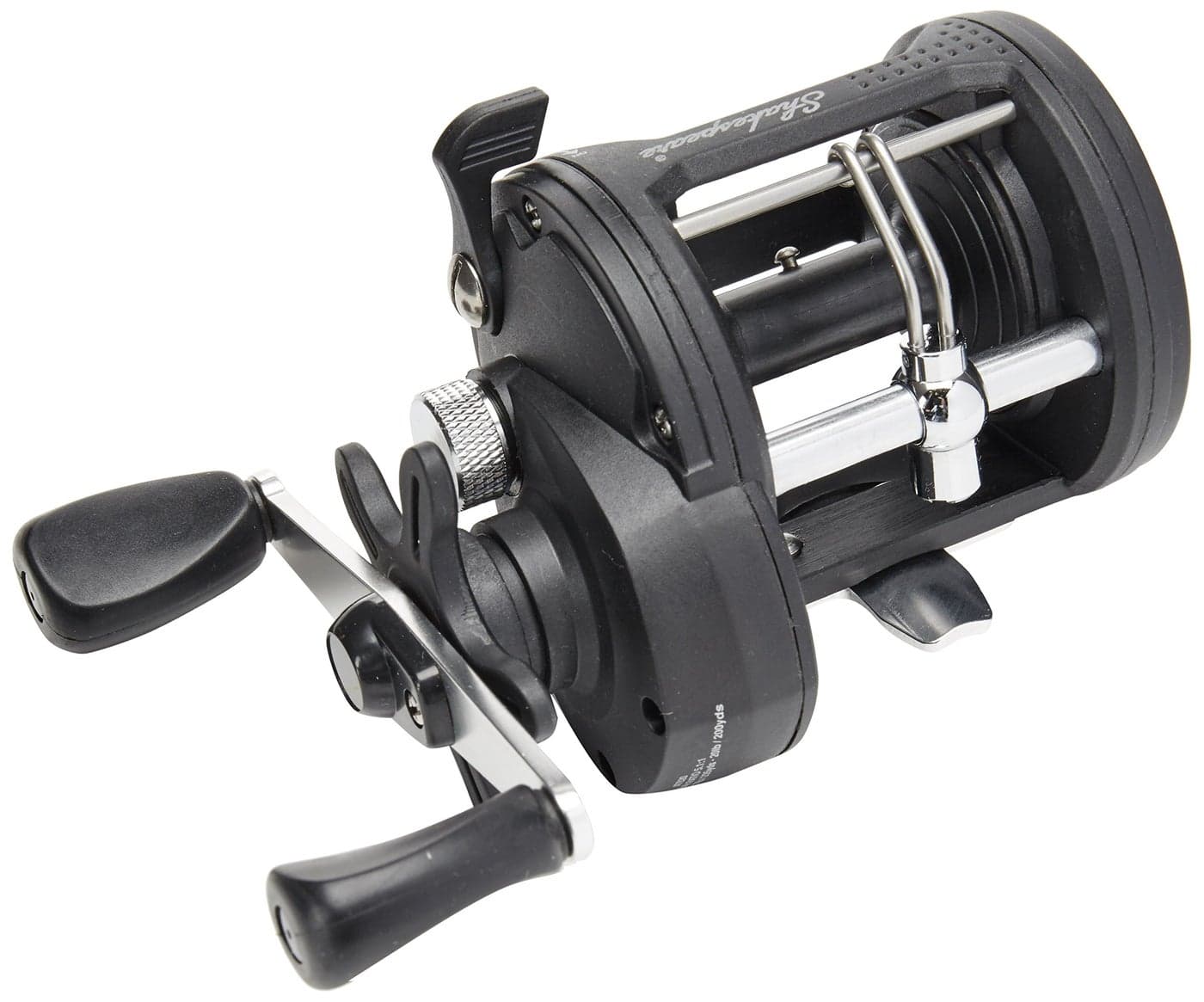 Shakespeare ATS Size 30 Conventional Trolling Fishing Reel Right Handle Position Graphite Spool MultiDisc Drag System with Smooth Ball Bearing Drive