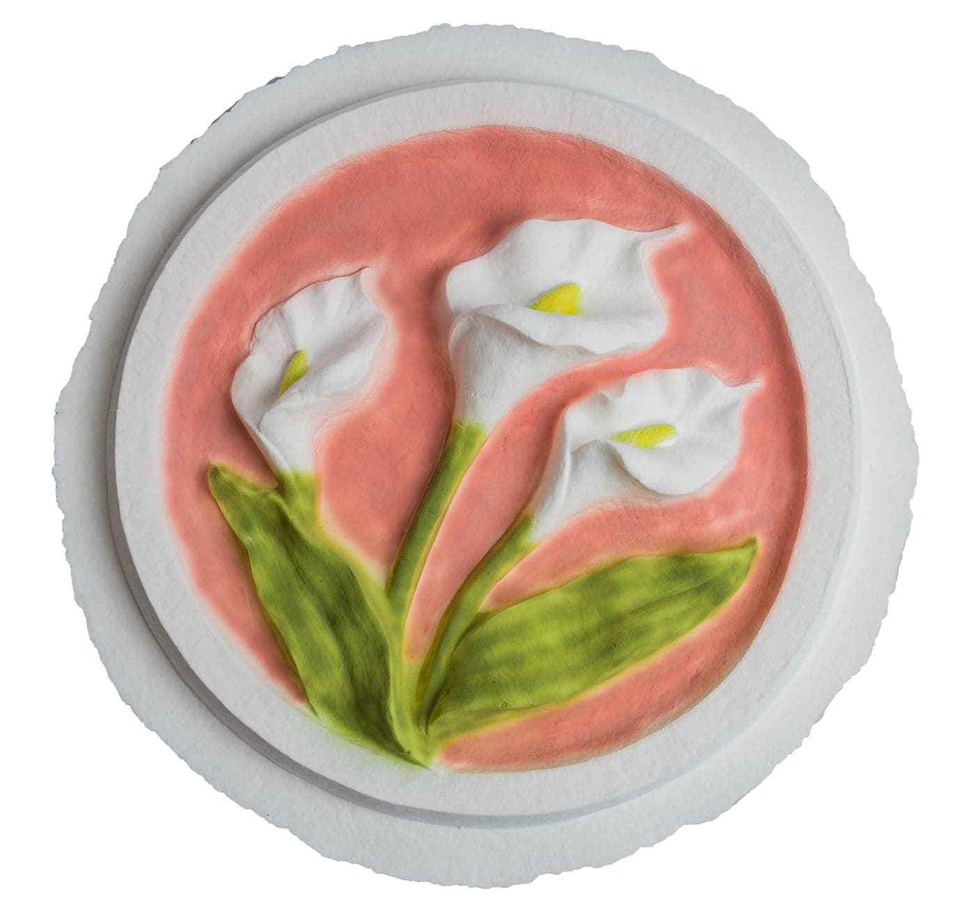 Earth Memorials Biodegradable Calla Lily Urn Water Burial Urn 200 Cubic Inches Adult Size Floats Briefly Sinks Gracefully 100 Biodegradable Made in USA