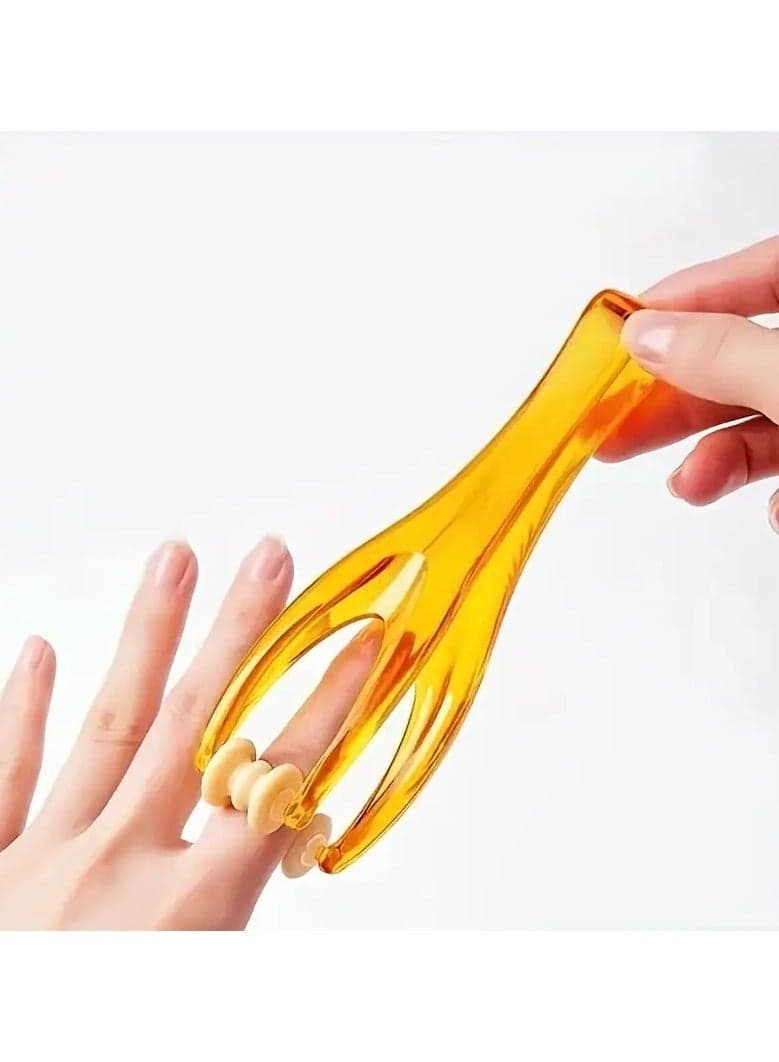 Finger Massager Joint Acupoint Roller Massager Hand Thumb Massage Clip Handheld Massager For Relaxation Blood Circulation
