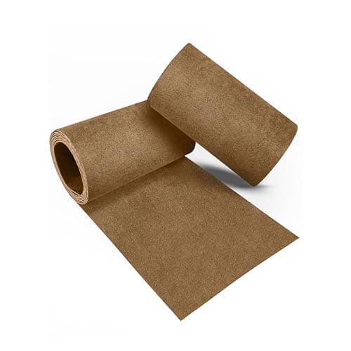 Velvet Repair Patch, Self-Adhesive Flannel Fabric Patch, Multi Colors, Microfiber Patch,Can be Used to Patch Sofas, Car Seats, Handbags, Jacket Holes and Tears (Light Brown)