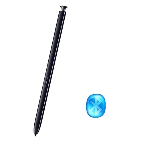 Galaxy Note 10 Plus Pen with Bluetooth Function for Samsung Galaxy Note 10 5G Stylus Pen Replacement Remote Control for Samsung Note 10, Note 10 Plus, Note 10 Ultra S Pen(Black)